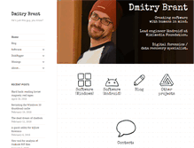 Tablet Screenshot of dmitrybrant.com